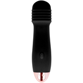 DOLCE VITA - RECHARGEABLE VIBRATOR THREE BLACK 7 SPEEDS